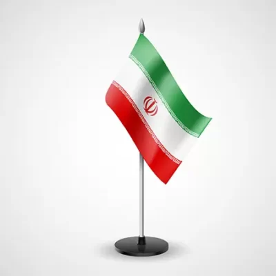 تصویر سه بعدی پرچم ایران