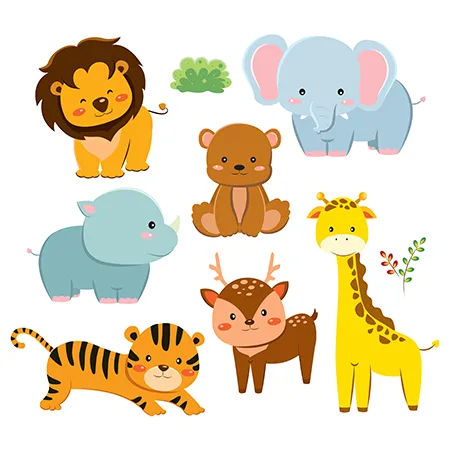 فایل کارتونی حیوانات