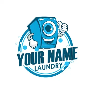 لوگوی آماده ی لباسشویی laundry