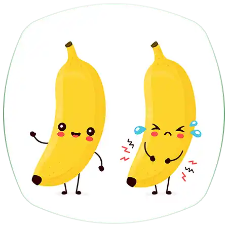 فایل لایه باز کارکتر موز