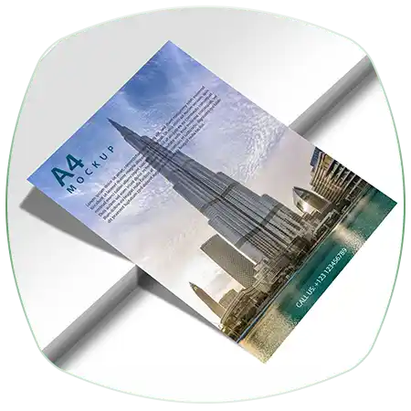 موکاپ نمایش طراحی