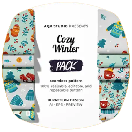 پترن وکتوری زمستونی