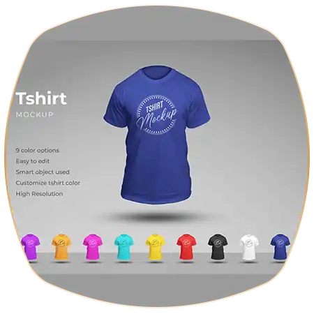 موکاپ تی شرت 2