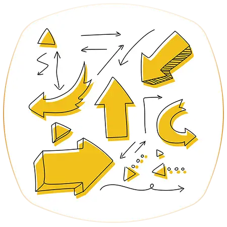 فلش های دستی وکتوری