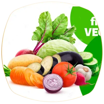 تصویر دورگیری شده صیفی‌جات