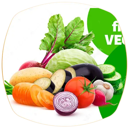 تصویر دورگیری شده صیفی‌جات