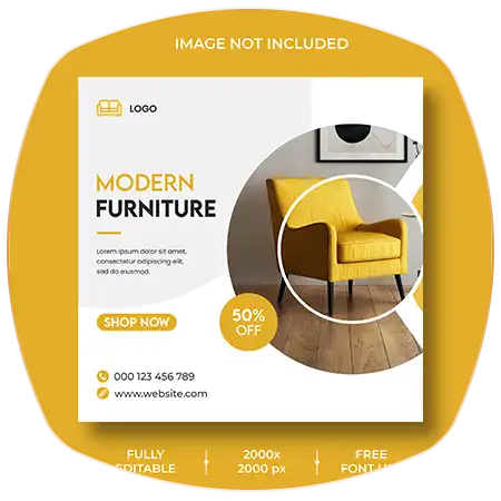 قالب پست شبکه های اجتماعی 2